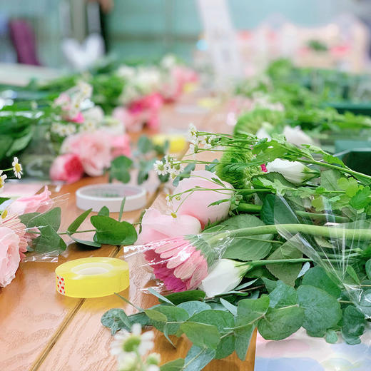 护士节母亲节38女神节妇女节花艺插花花艺沙龙活动手工活动公司企业团体团建亲子福利diy桌面小台花插花系列 商品图12