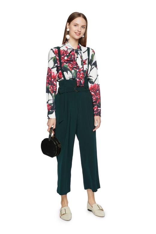 FREEBIRD 复古中腰背带裤 5198 商品图3