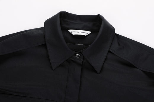 肩部浮水双胸兜衬衫 商品图2