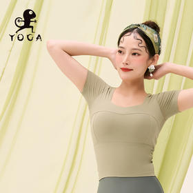 壁虎瑜伽【2303SY227】修身显瘦短袖（有胸垫）【5天发货】