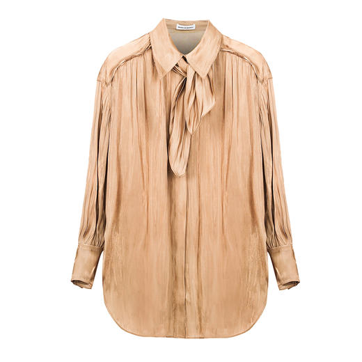 花瓣领巾衬衫 商品图0