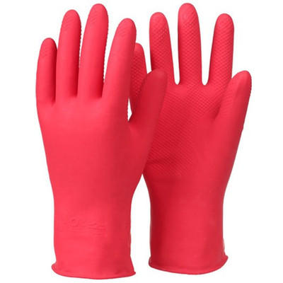 【中欧班列精选10副】韩国胶皮手套 原装进口洗碗乳胶防水手套 商品图2