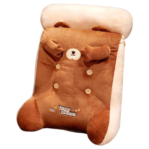 「四款配色！加高加厚」卡通床头靠垫 加高加厚可拆洗腰靠三角枕多功能床上用品午睡枕沙发靠枕居家布艺 商品图4