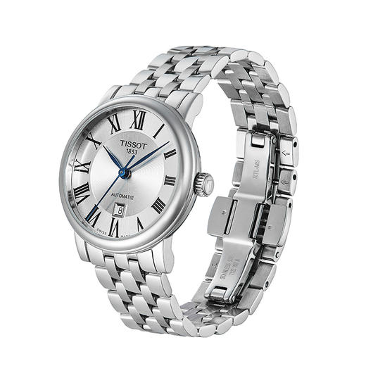 Tissot天梭卡森臻我刘亦菲同款钢带机械手表女表 商品图1