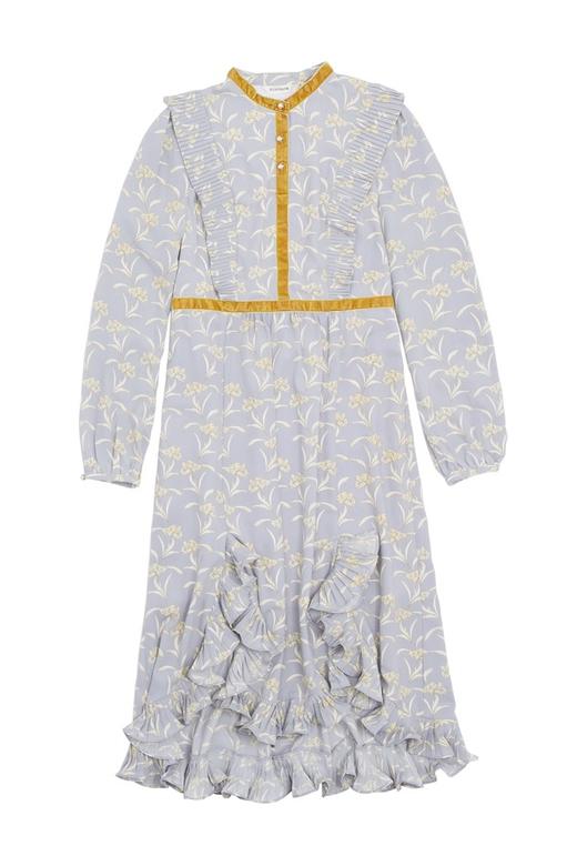 TT.COLOR 花边裙摆印花连衣裙 5022 商品图4