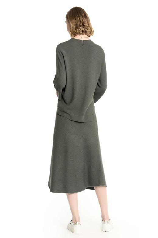 BONNIE ALEX 灰色宽松针织毛衫 1089 商品图3