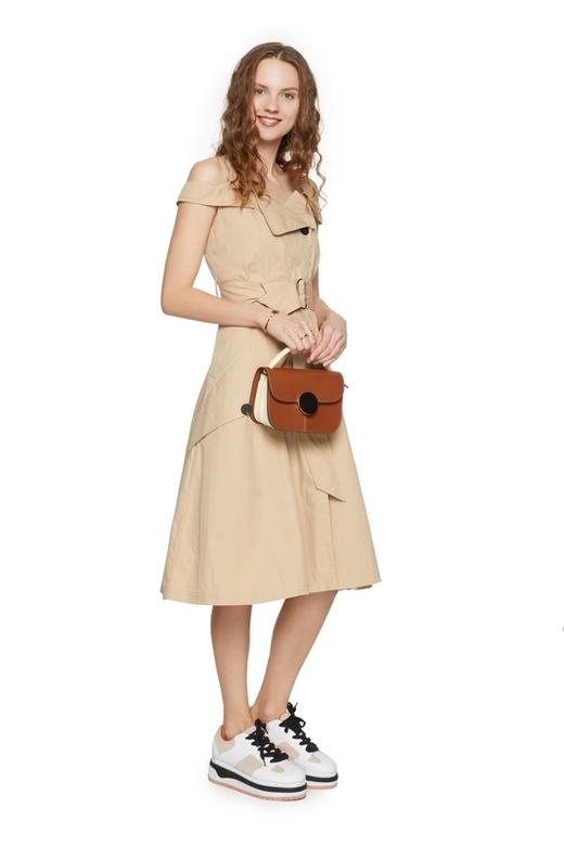 OCTAVIA 露肩吊带束腰连衣裙 5616 商品图3