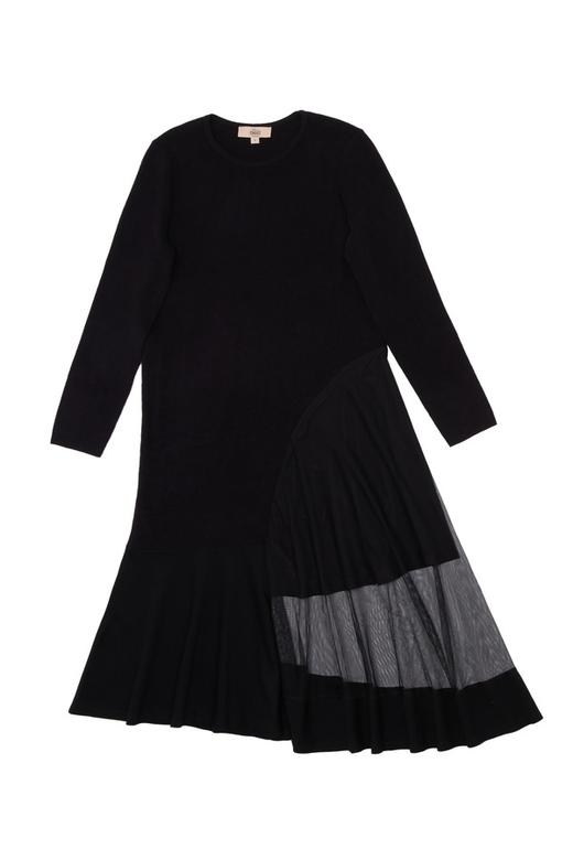 VERO MODA 网纱镂空拼接连身裙 5423 商品图4