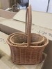 藤编（收腰款）手提花篮 商品缩略图1