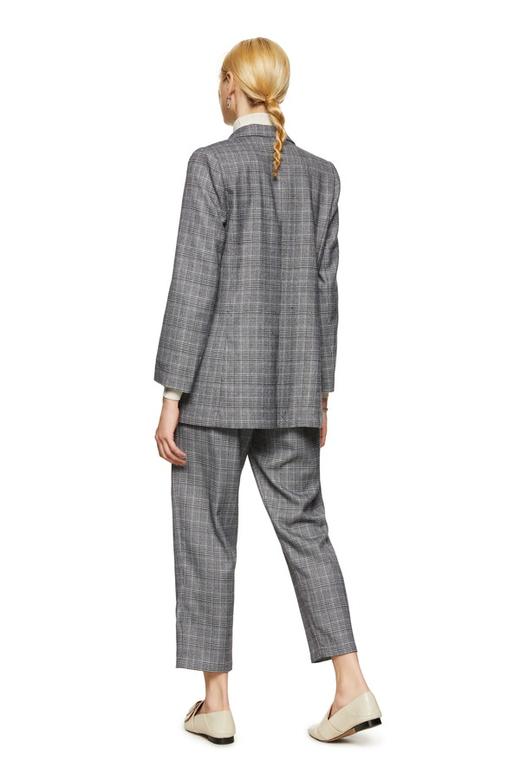 LNNNS 双排扣格纹西装套装 8700 商品图2