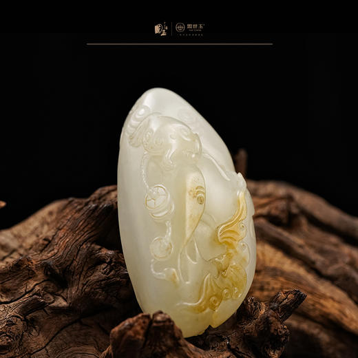 新疆国玉盟世玉和田玉玉牌（动物）【带证书·顺丰物流】 商品图1