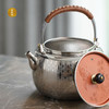 【莺歌烧旗舰店】樱川纹 紫铜盖 烧水壶 商品缩略图0