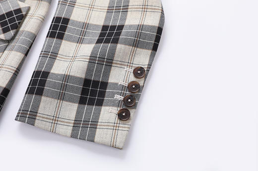 学院风格纹西服 商品图8
