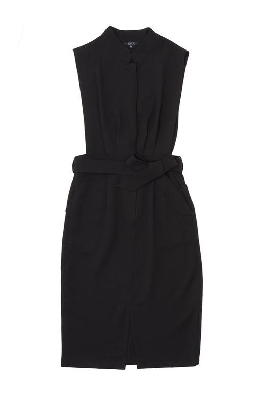 EMC亿美丞 束腰开衩连身裙 4971 商品图4