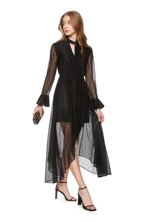 AVA 不规则镂空连衣裙 5715 商品图3