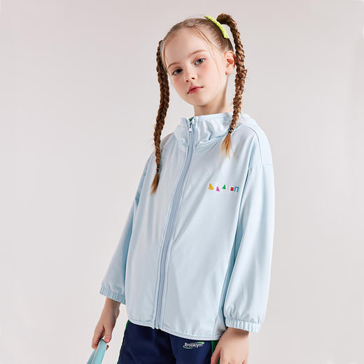 龙之涵 亲子款提花呼吸孔防晒衣 透气不憋闷 UPF50+ 吸湿排汗 婴幼儿A类标准 商品图13