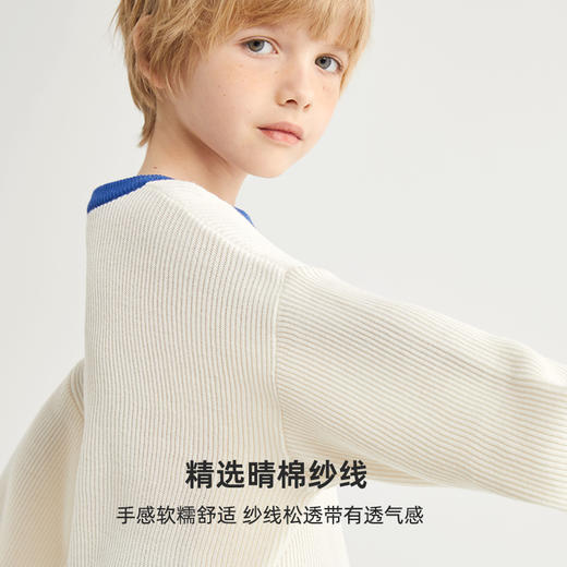 fx-【反季清仓 一件不留】时尚字母圆领毛衣PCMY2305 商品图3