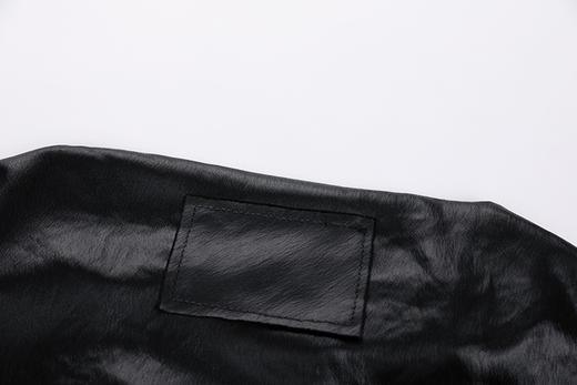 荡领斜摆落肩拼袖上衣 商品图7