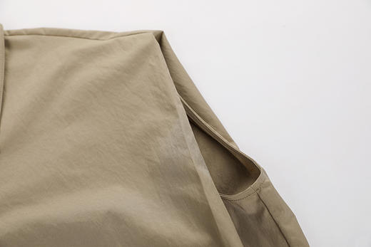 宽松翻领无袖衬衫上衣 商品图5