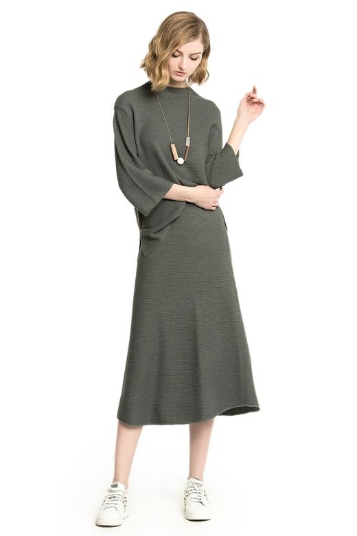 BONNIE ALEX 灰色宽松针织毛衫 1089 商品图4