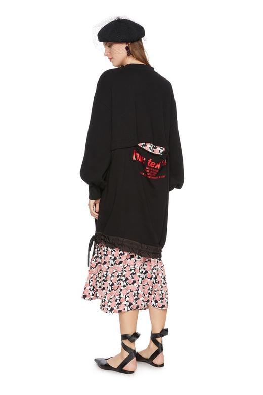 JUCY JUDY 印花拼接卫衣连衣裙 5876 商品图1