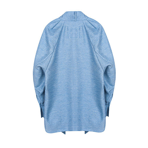 插肩袖飘带领衬衫 商品图3