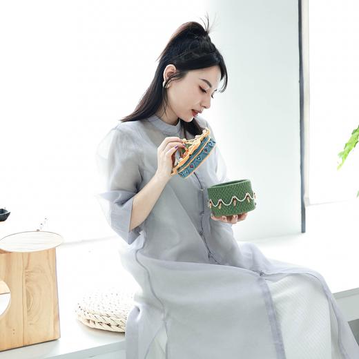 【抖音专属】开衫（20707155-素采） 商品图2