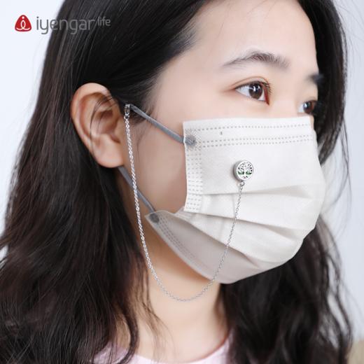 F1053香薰扣链条 口罩香薰扣带链条 商品图4