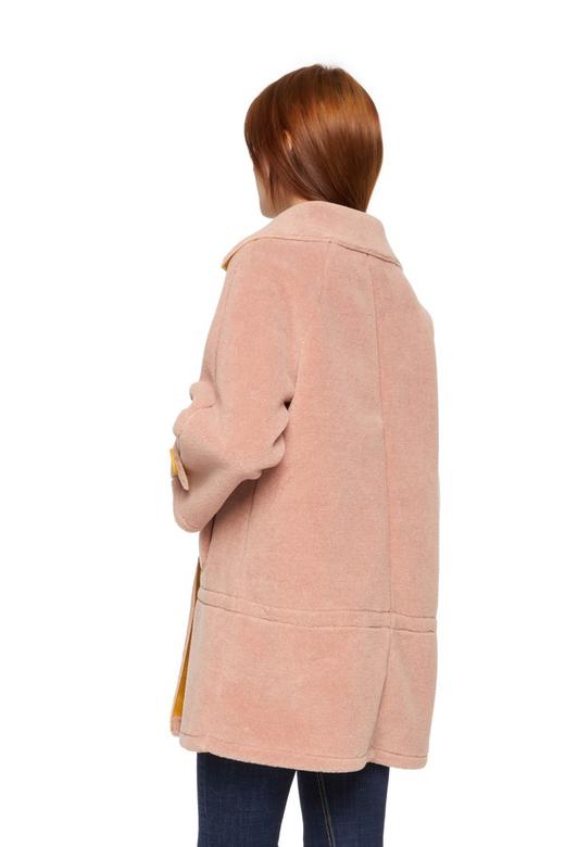 AUGUST 1 EIGHT 翻领糖果扣羊毛大衣 5220 商品图1