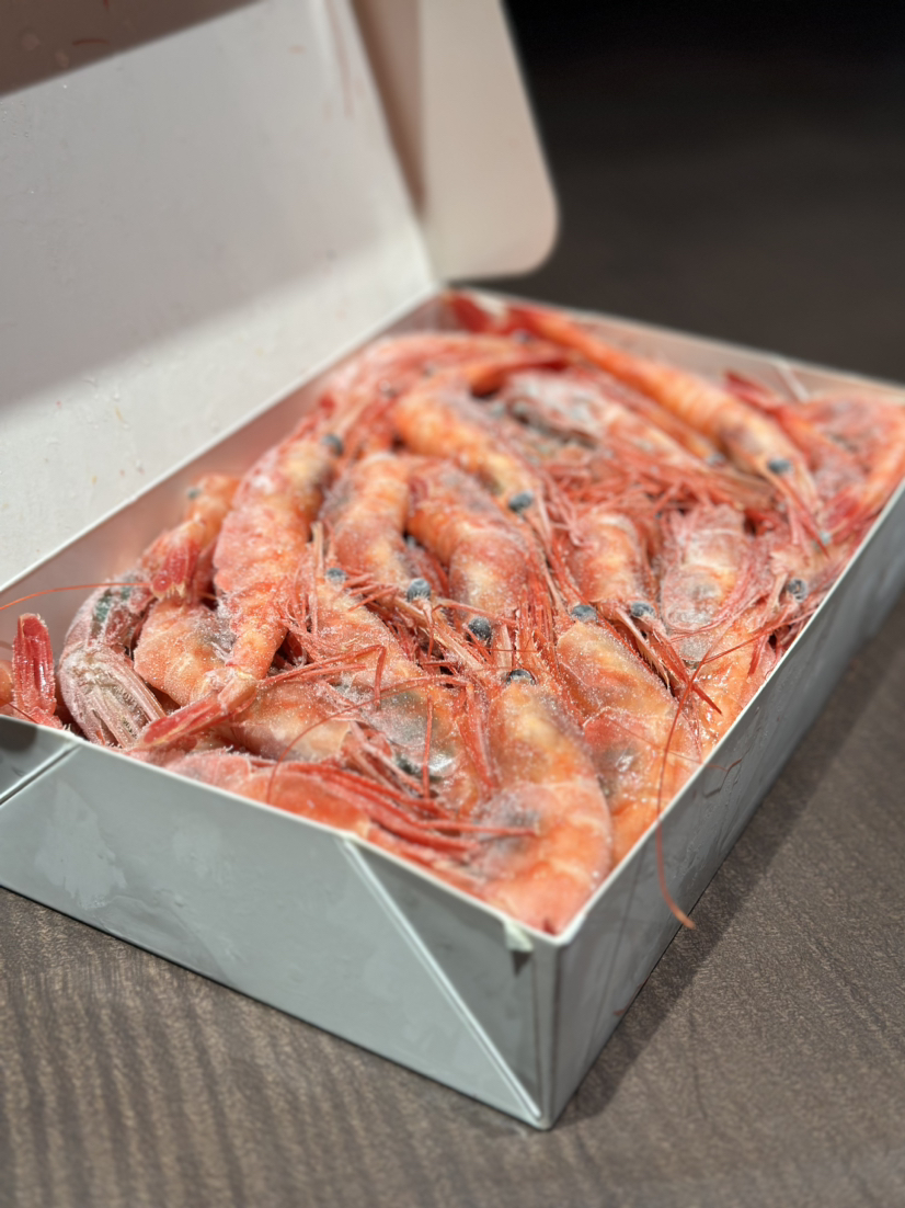 刺身级 北极甜虾 解冻后即可食用 1KG/盒