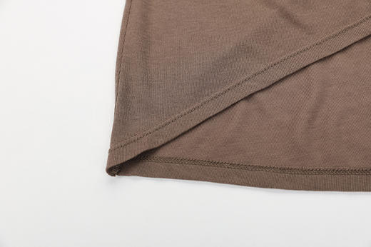 单边飞片袖针织T恤 商品图5