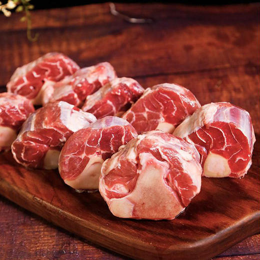 原切内蒙羊小腿切块1250g*2袋 新鲜羊肉炖煮后腿羔羊肉 商品图4