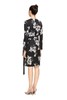 ELLA JADE V领束腰印花连衣裙 8886 商品缩略图2