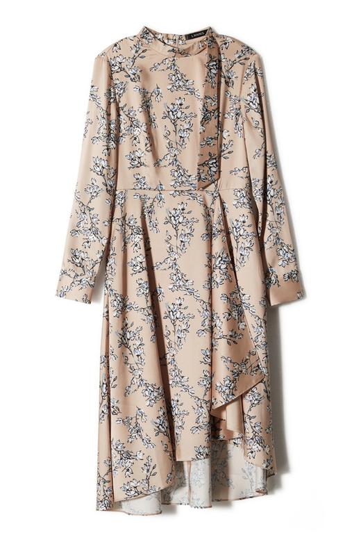 LNNNS 不规则飘带印花连衣裙 8894 商品图4