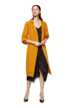 OCTAVIA 双排扣复古外套式连衣裙 5971