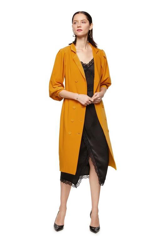 OCTAVIA 双排扣复古外套式连衣裙 5971 商品图0