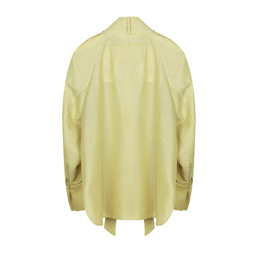 插肩袖飘带领衬衫 商品图2