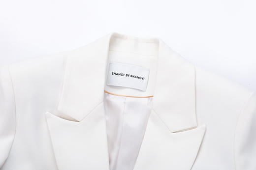 装饰胸兜直筒西服 商品图4