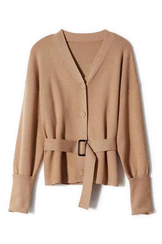 ELLA JADE 方扣束腰针织外套 8750 商品图4