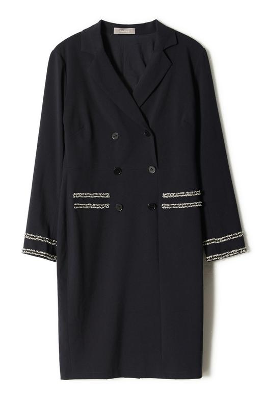 ESTELLICA 流苏边双排扣连衣裙 8910 商品图4