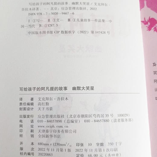 写给孩子的阿凡提的故事（全4册）注音版 商品图1