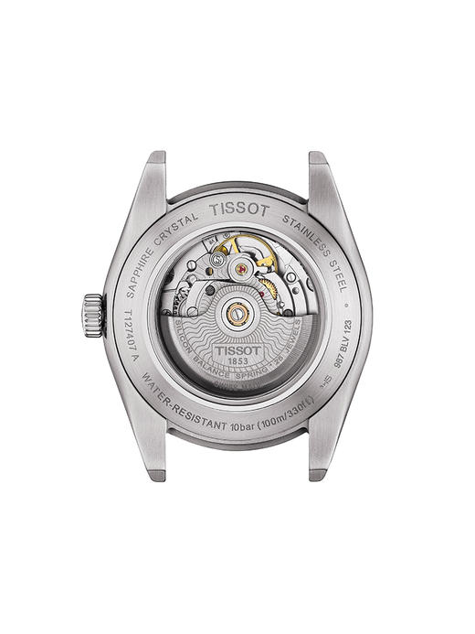 Tissot天梭官方正品风度经典机械钢带手表男表 商品图5