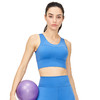 IYOGA 艾瑜嘉运动裹胸高强度防震亲肤透气宽肩带莱卡N66背心式无钢圈夏 BRA077 商品缩略图1