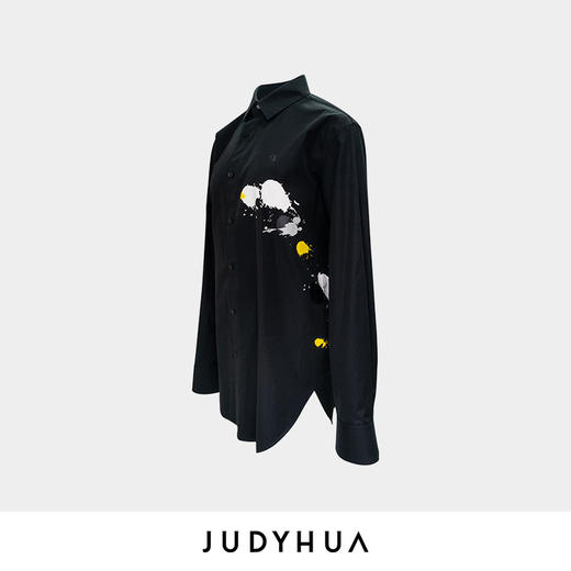 JUDYHUA 艺术家系列飞溅丙烯设计款衬衫男款 商品图5