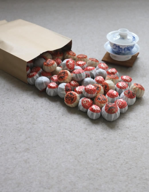 开启新篇章 哈！新会核心产区 传统生晒 0蔗糖 青柑+熟普洱 柑普茶 小青柑 商品图0