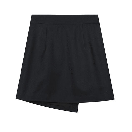 不对称百褶A字半身裙 商品图2