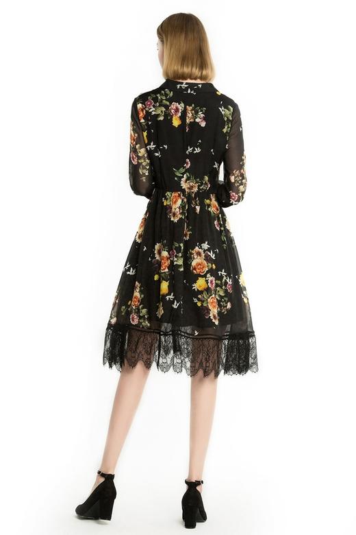 SINGLY 优雅印花连衣裙 1171 商品图2