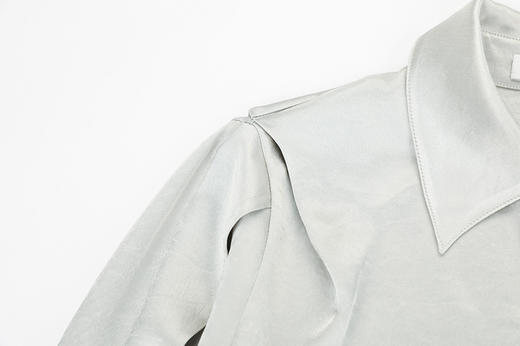 简约飞袖设计衬衫 商品图5