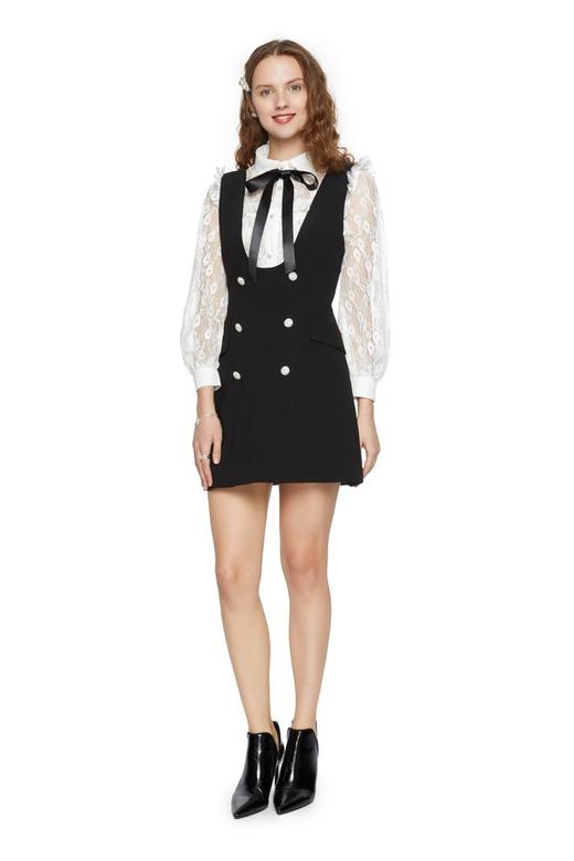 OCTAVIA 双排扣系带连衣裙 5968 商品图0