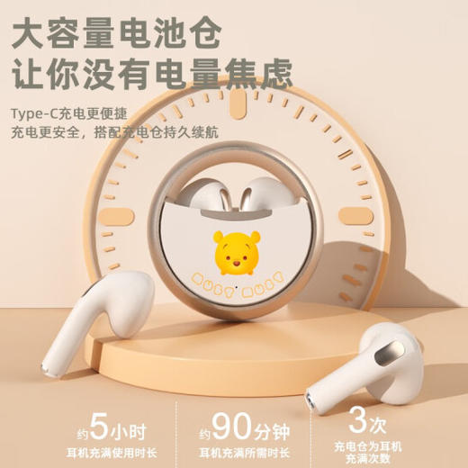 迪士尼（Disney） 蓝牙耳机漫威联名无线降噪入耳式超长续航 商品图3